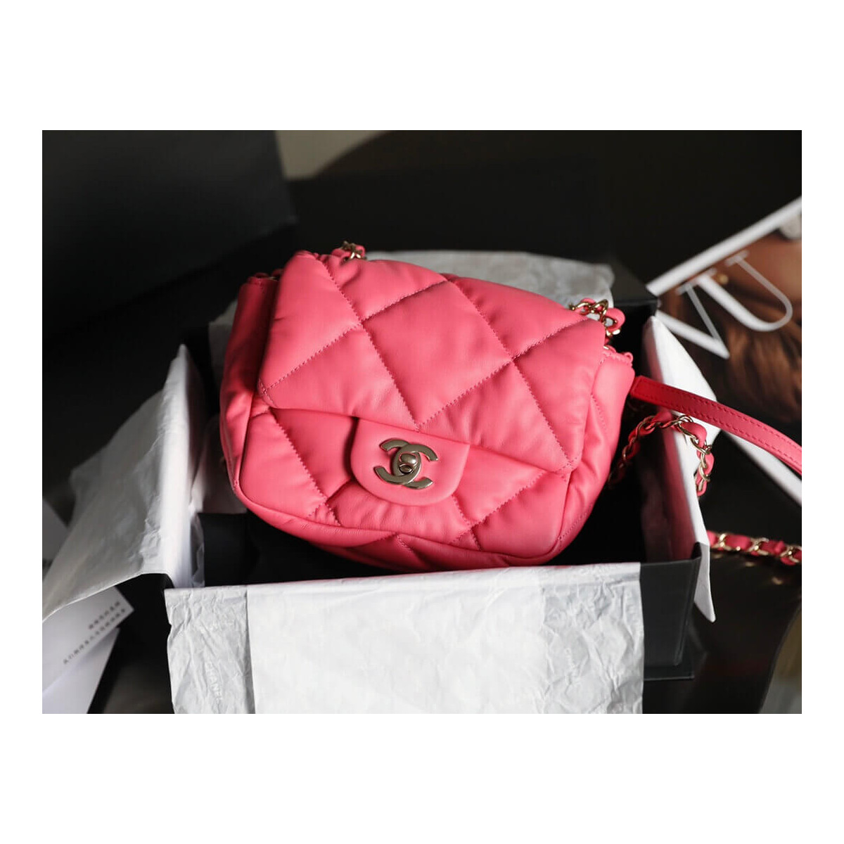 Chanel Calfskin Small Flap Bag AS2232