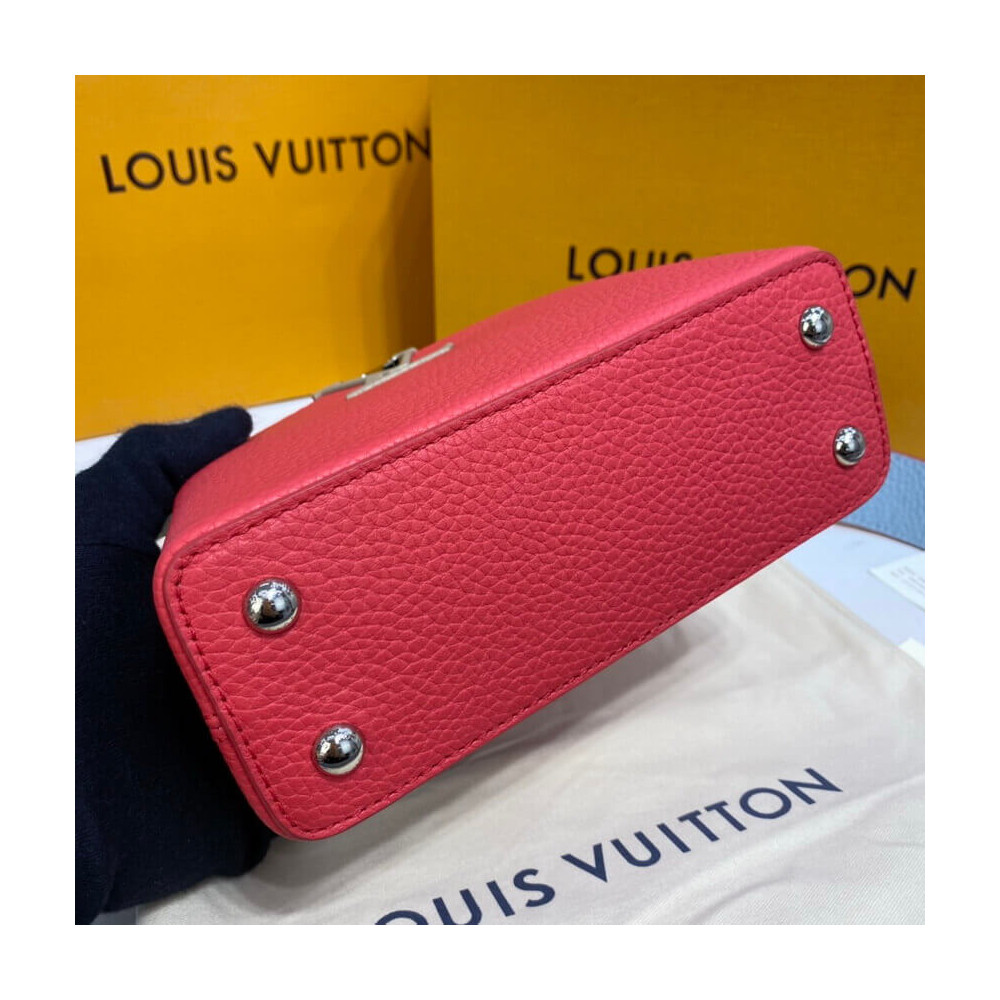 Louis Vuitton Taurillon Leather Capucines Mini M57520