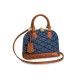 Louis Vuitton Denim Raw Alma BB M55048 Blue