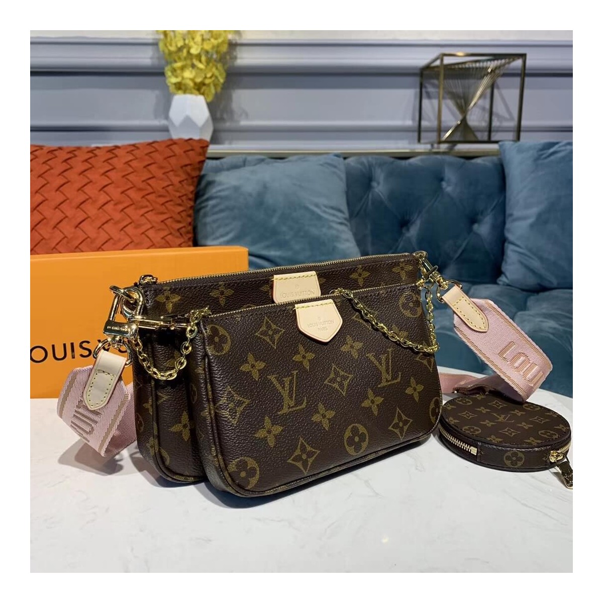 Louis Vuitton Monogram Canvas Multi Pochette Accessoires M44813 M44840