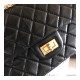 Chanel 2.55 Aged Calfskin Leather Flap Bag A37586