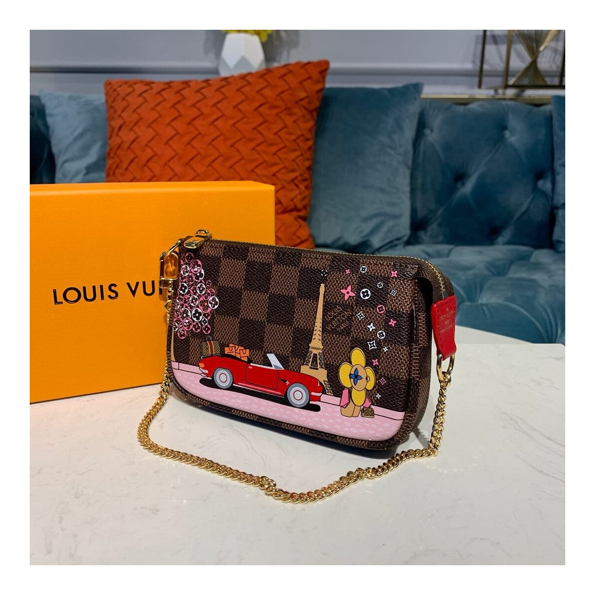 Louis Vuitton Paris Mini Pochette Accessoires N60259