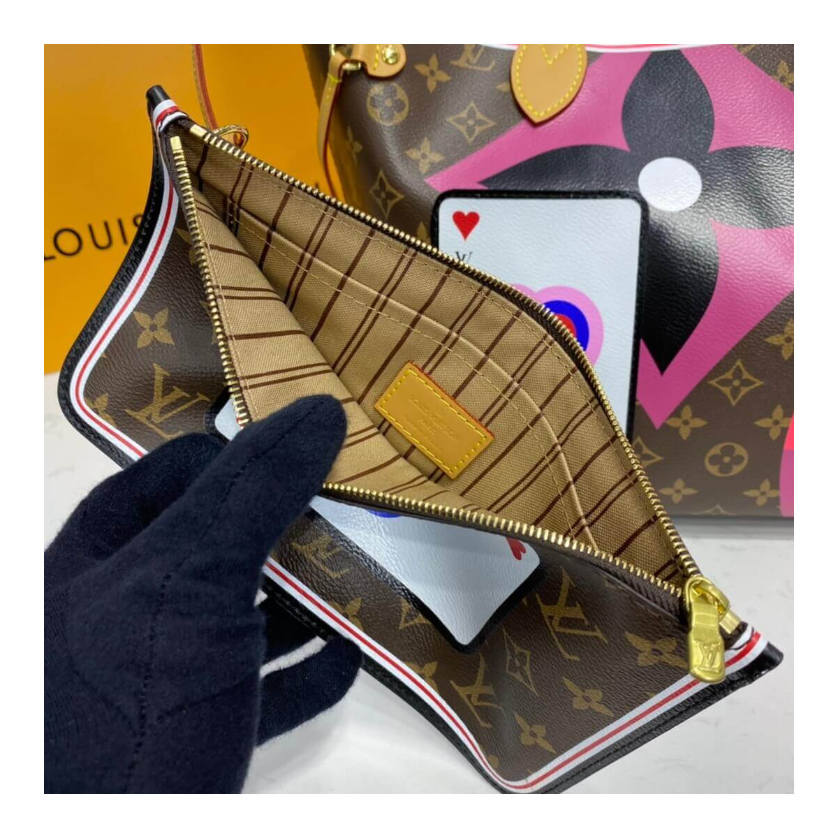 Louis Vuitton Game On Neverfull MM M57452