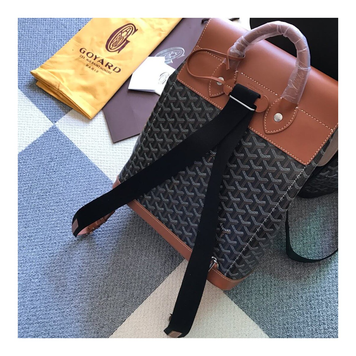 Goyard Calfskin Alpin Backpack 169555