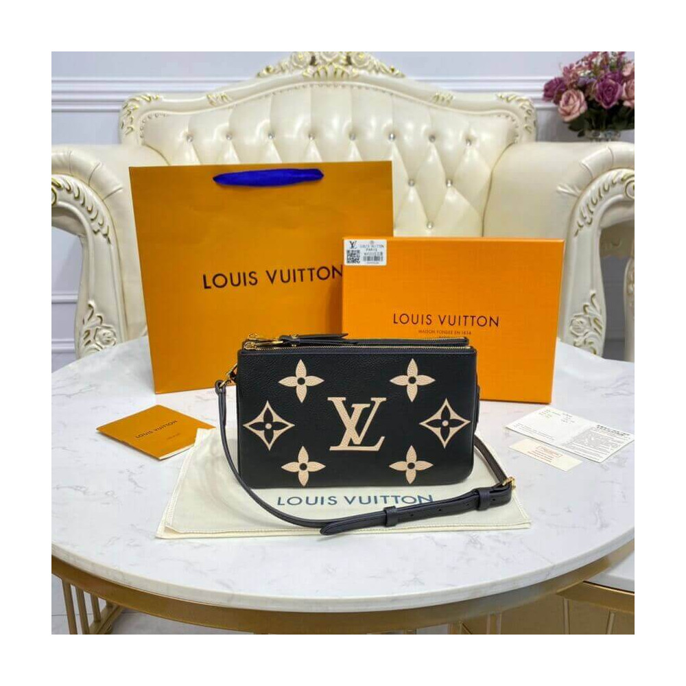 Louis Vuitton Bicolor Double Zip Pochette M80787