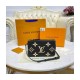 Louis Vuitton Bicolor Double Zip Pochette M80787