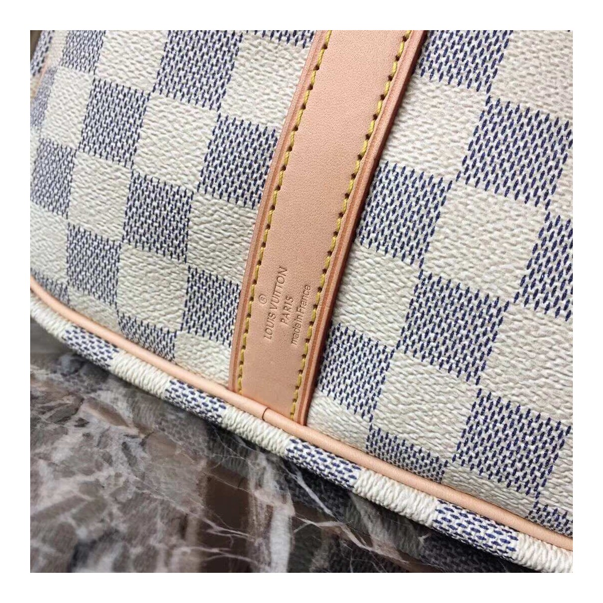 Louis Vuitton Damier Azur Canvas Speedy Bandouliere 35 N41372