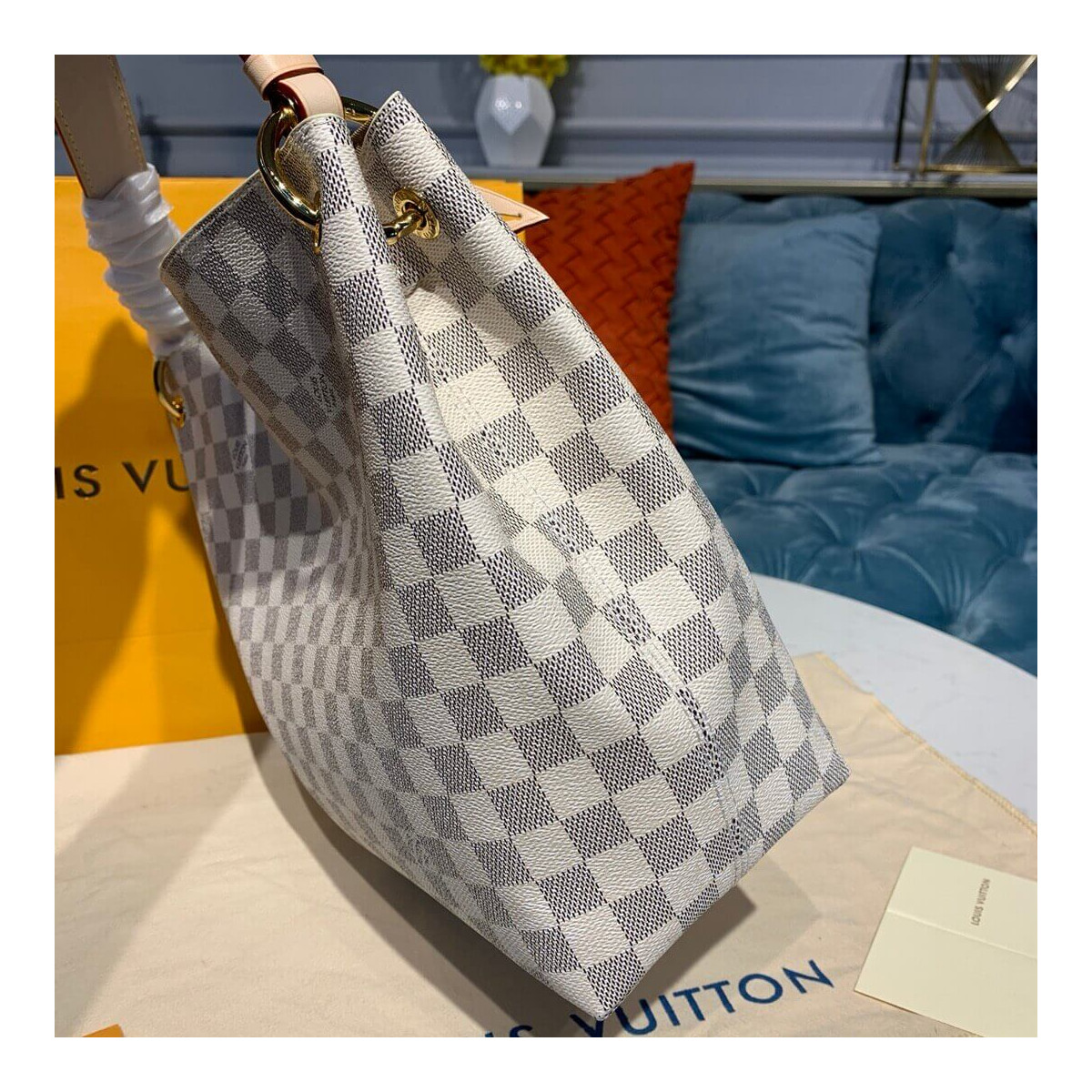 Louis Vuitton Damier Azur Canvas Graceful PM N42248