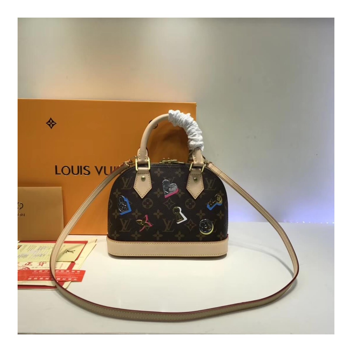 Louis Vuitton Monogram Canvas Alma BB M44368