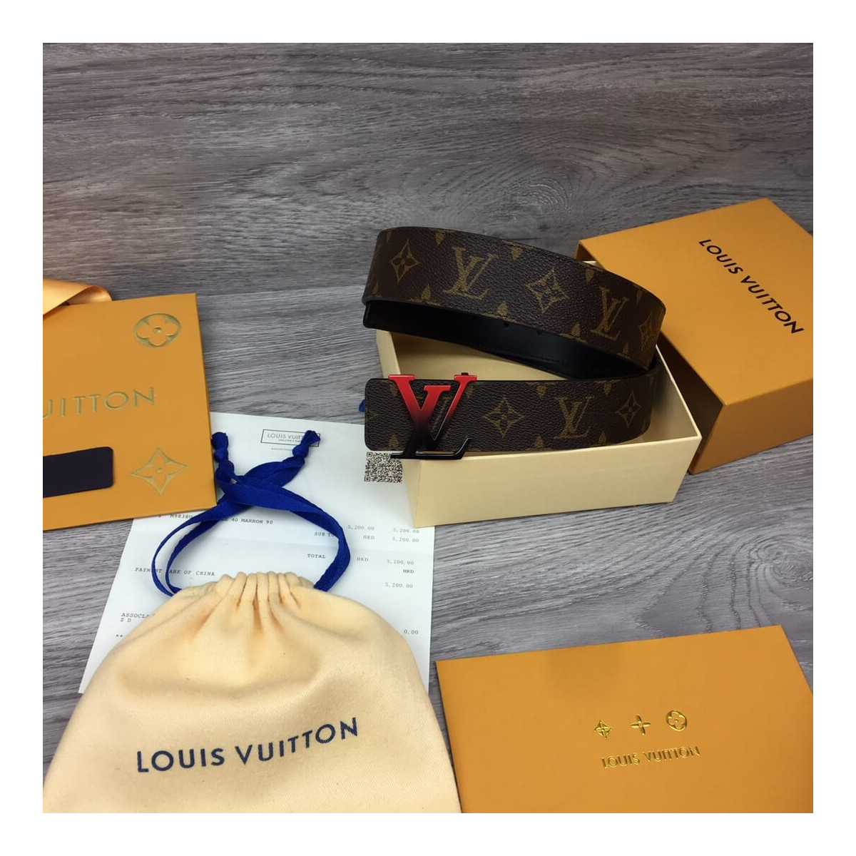 Louis Vuitton Sunset 40mm Reversible Belt M0225