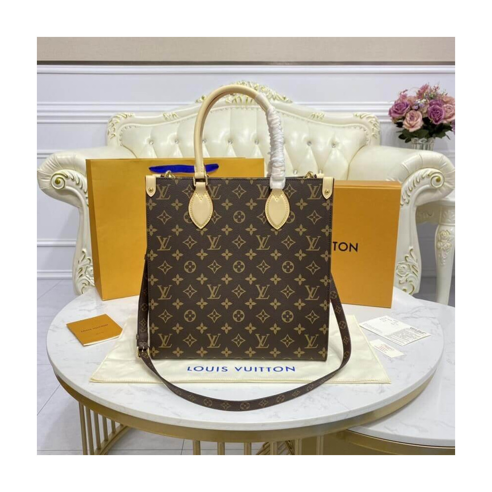 Louis Vuitton Monogram Sac Plat Petit M45848