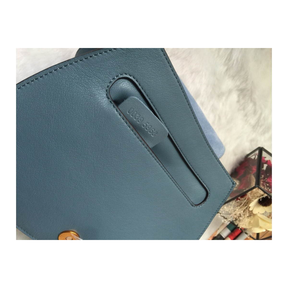 Chloe Mini Marcie Bag in Suede P580