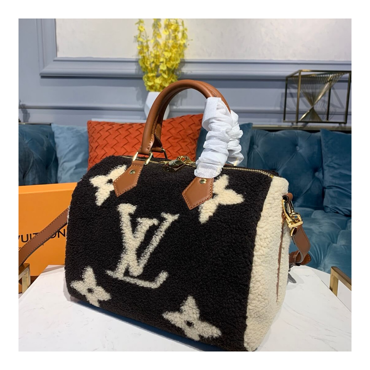 Louis Vuitton Speedy Bandouliere 25 M55422 M55423