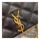 Saint Laurent Becky Chain Wallet In Quilted Lambskin 585031