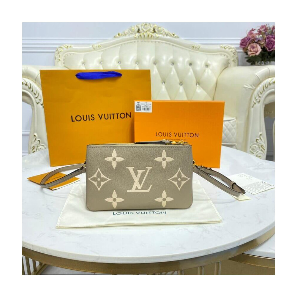 Louis Vuitton Bicolor Double Zip Pochette M80787