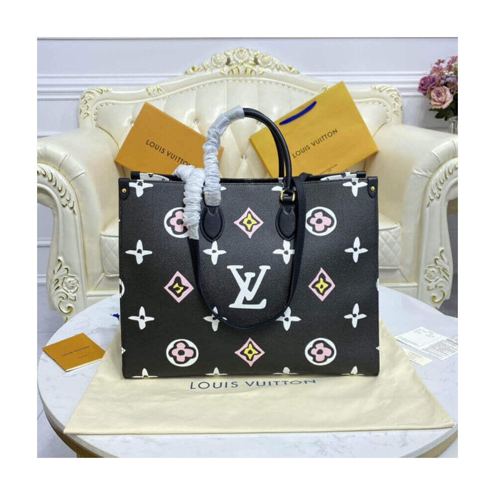 Louis Vuitton Monogram Print Onthego GM M45814 M45815