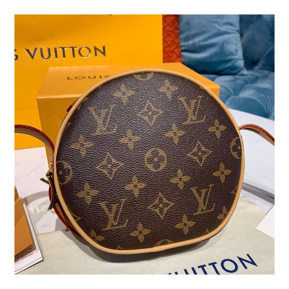 Louis Vuitton Monogram Canvas Boite Chapeau Souple PM M45149