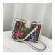 Gucci Padlock GG Flora Small Shoulder Bag 498156