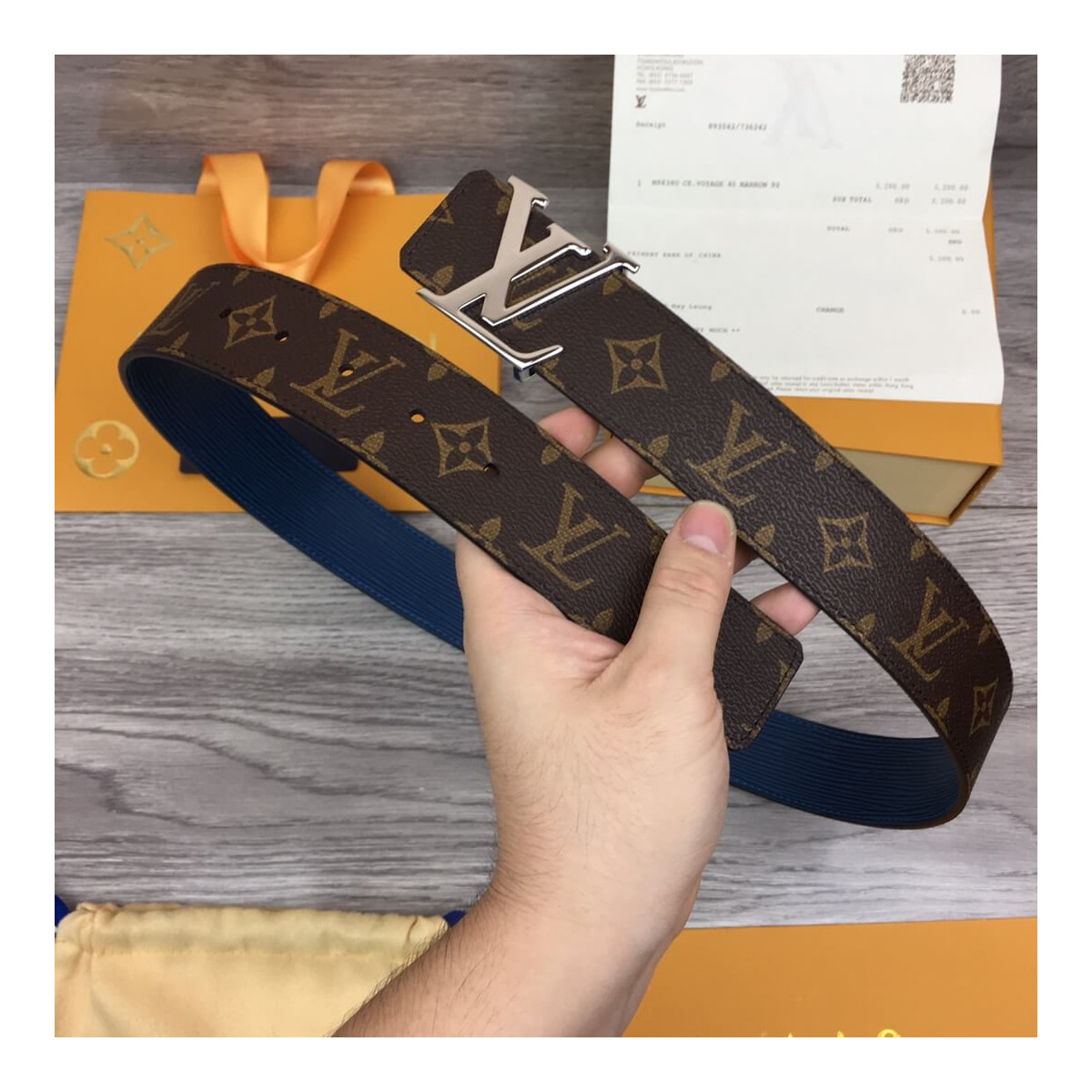 Louis Vuitton Initiales 40mm Belt MP109