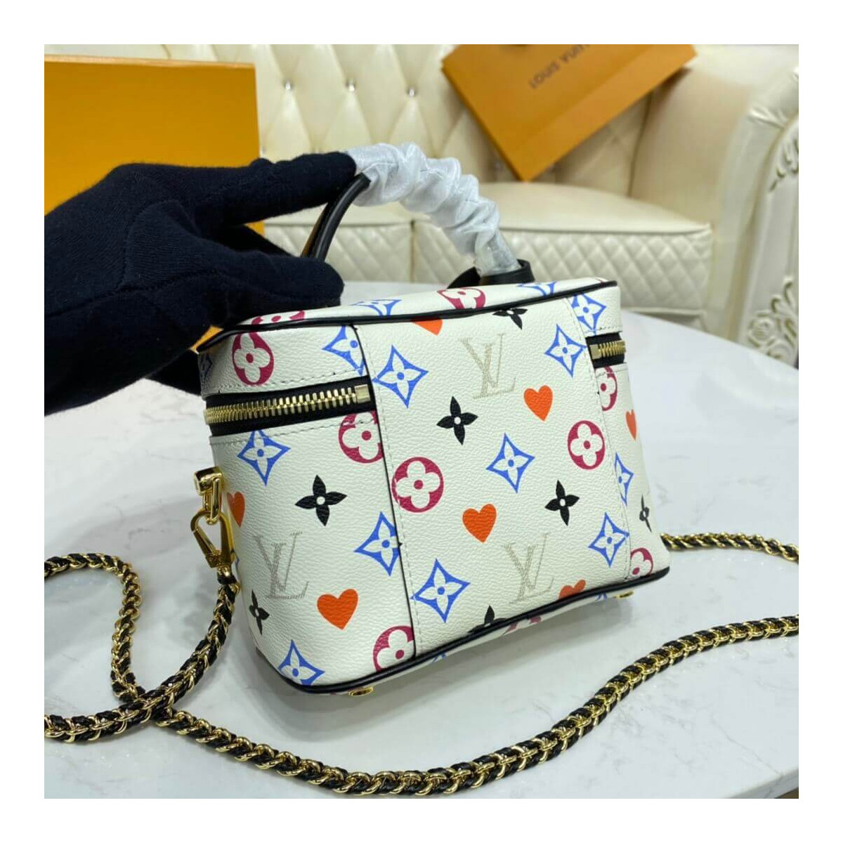 Louis Vuitton Game On Vanity PM Bag M57482 M57458