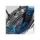 Dior Book Tote in Blue Palms Embroidery M1286