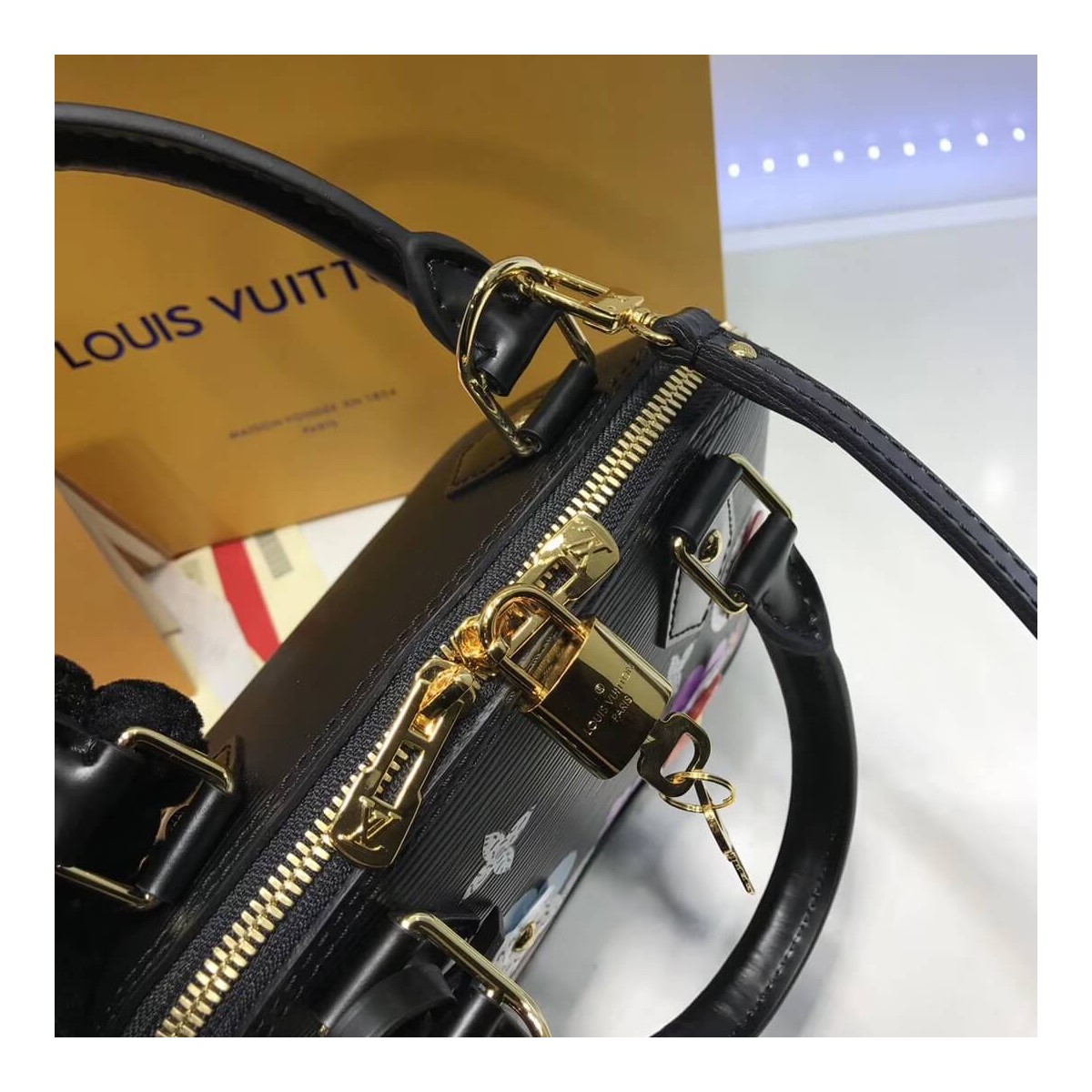 Louis Vuitton Epi Leather Alma BB M54836