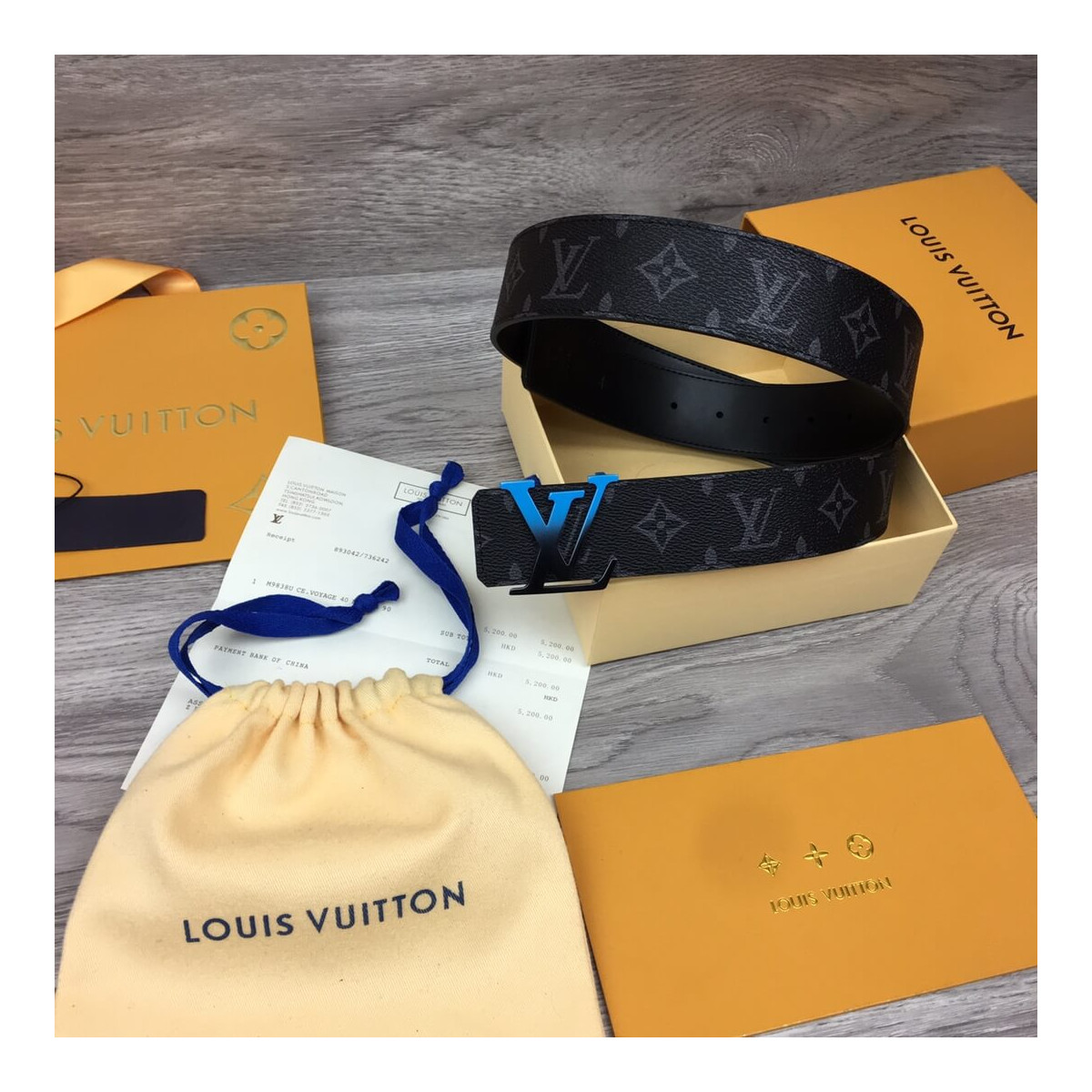 Louis Vuitton Sunset 40mm Reversible Belt M0224