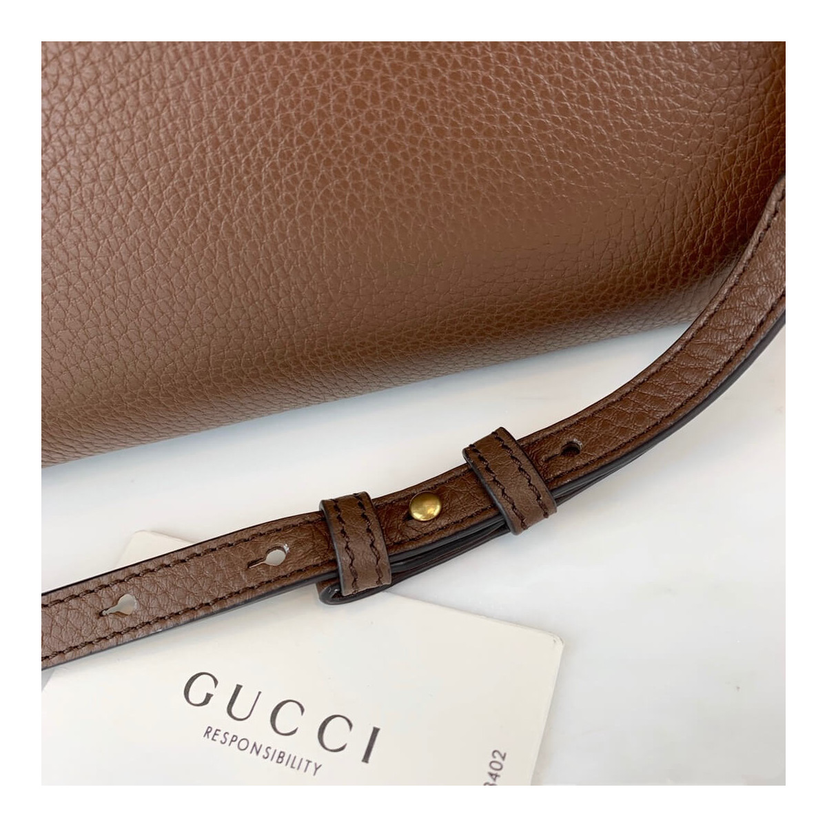 Gucci GG Marmont Leather Top Handle Shoulder Bag 442622