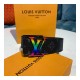 Louis Vuitton Monogram Eclipse LV Initiales 40mm Reversible MP130T