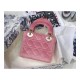 Christian Dior Velvet Mini Lady Dior Bag M505S