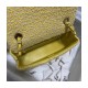 Chanel 20cm Classic Flap Bag in Yellow Tweed 1116