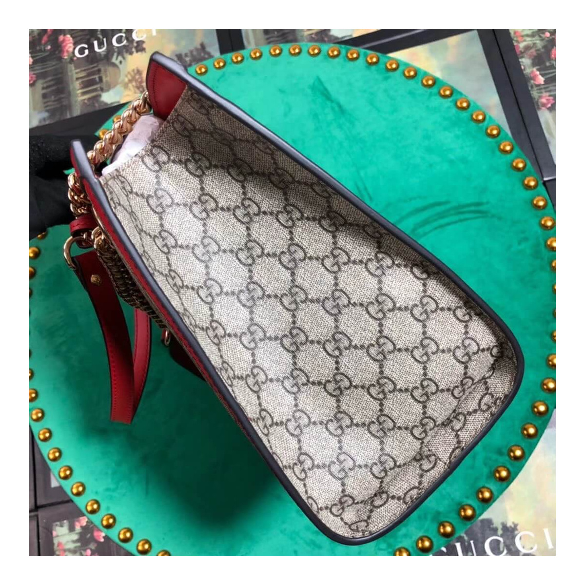 Gucci Padlock Medium GG Shoulder Bag 479197