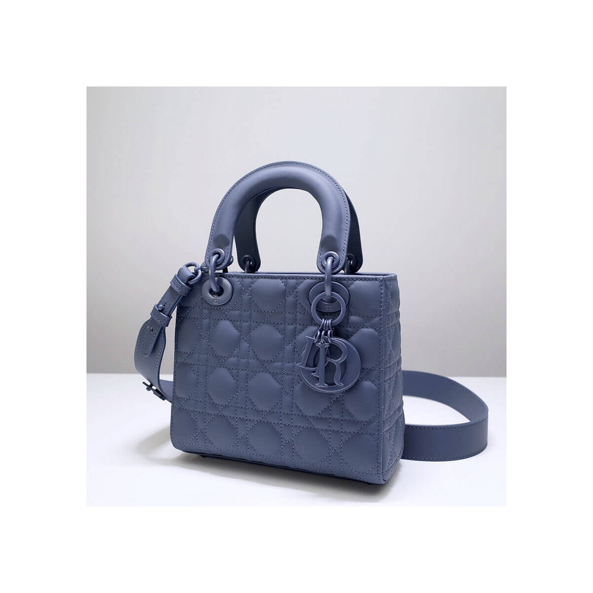 Lady Dior My ABCDior Bag in Ultramatte Cannage Calfskin M0538