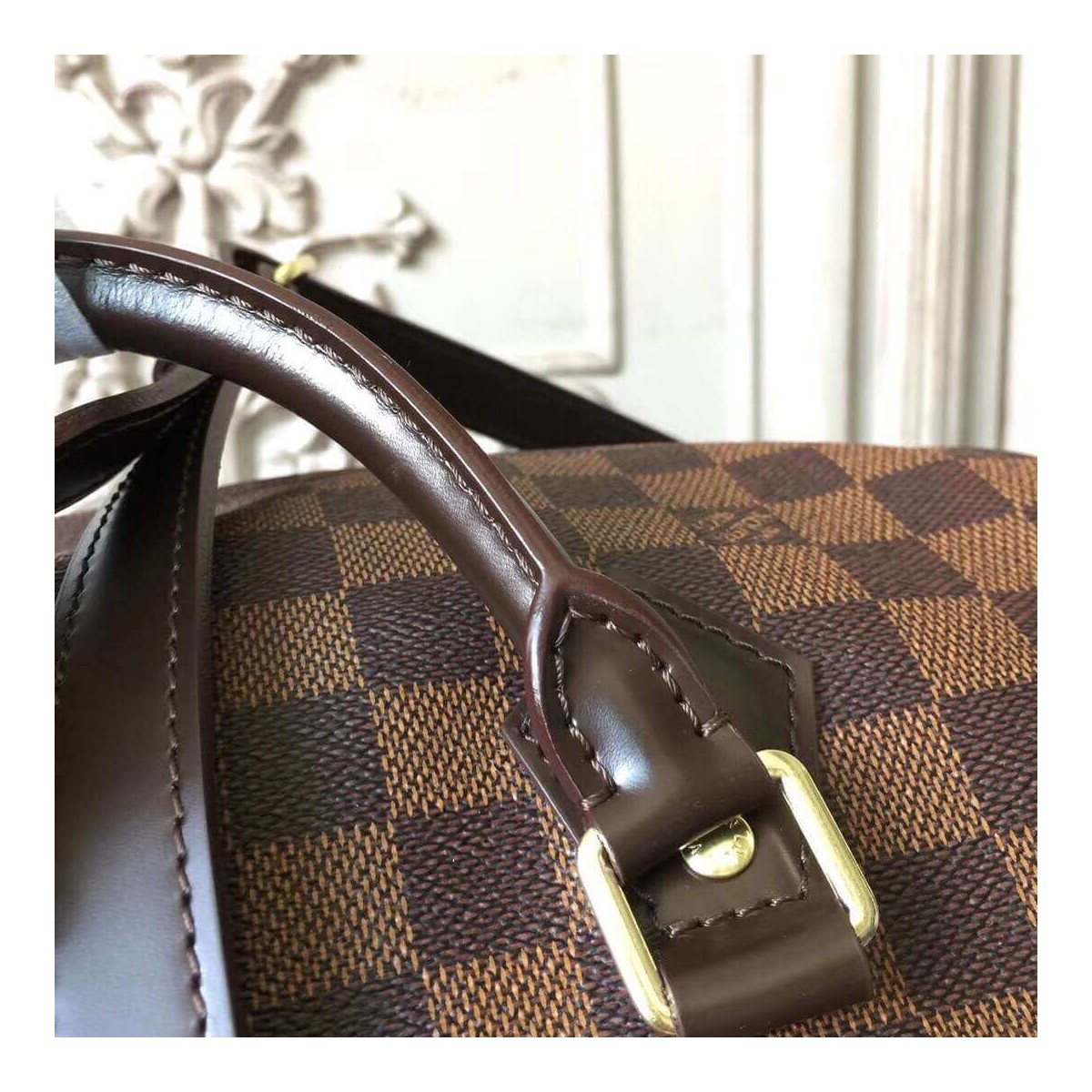 Louis Vuitton Damier Ebene Canvas Speedy Bandouliere 35 N41366