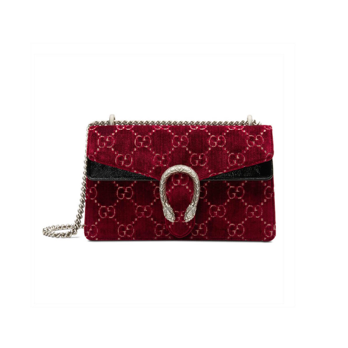 Gucci Dionysus GG Velvet Small Shoulder Bag 400249