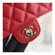 Chanel Caviar Calfskin Classic Flap Bag A01112