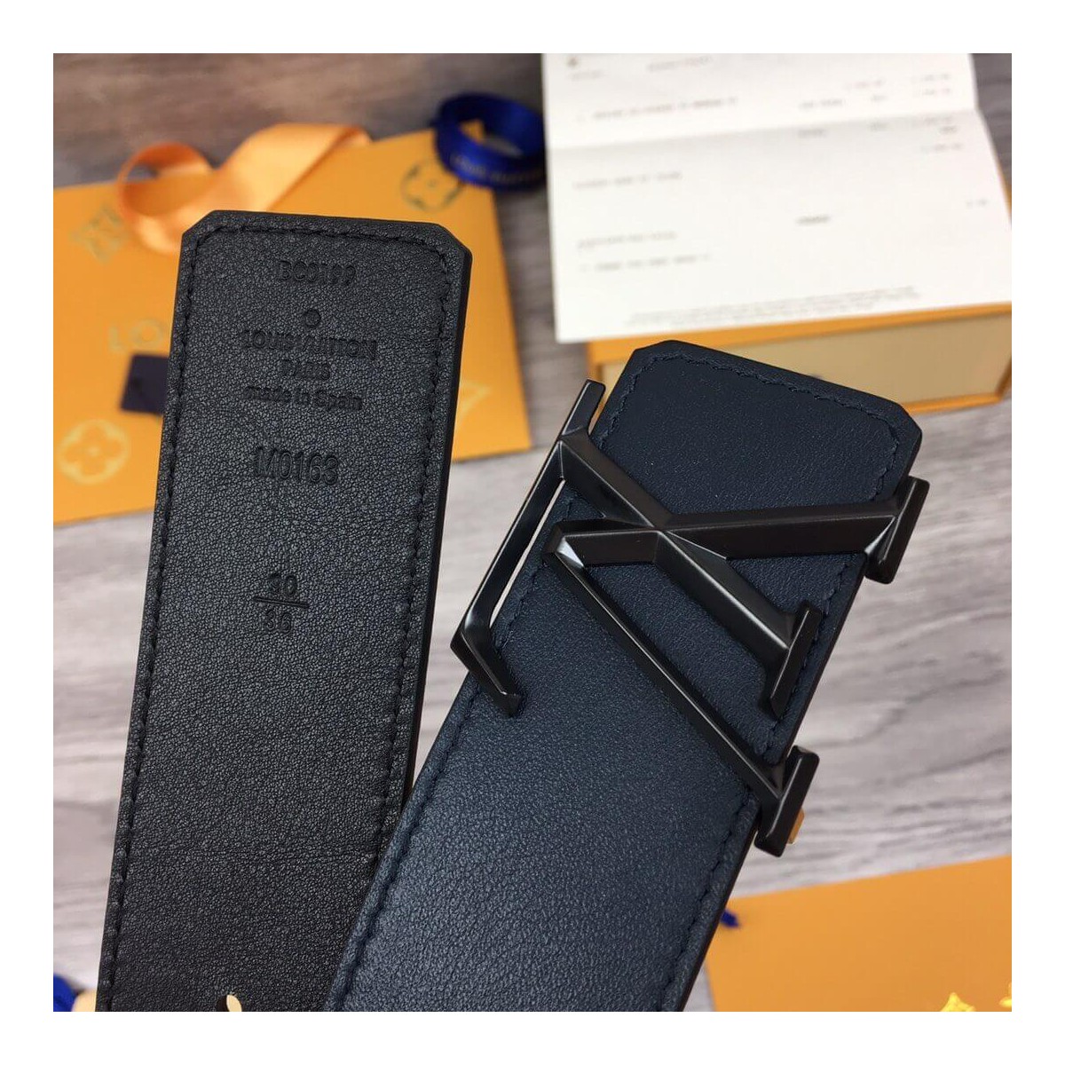 Louis Vuitton 40mm LV Pyramide Belt M9232Q