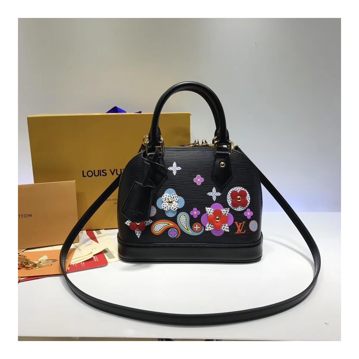 Louis Vuitton Epi Leather Alma BB M54836