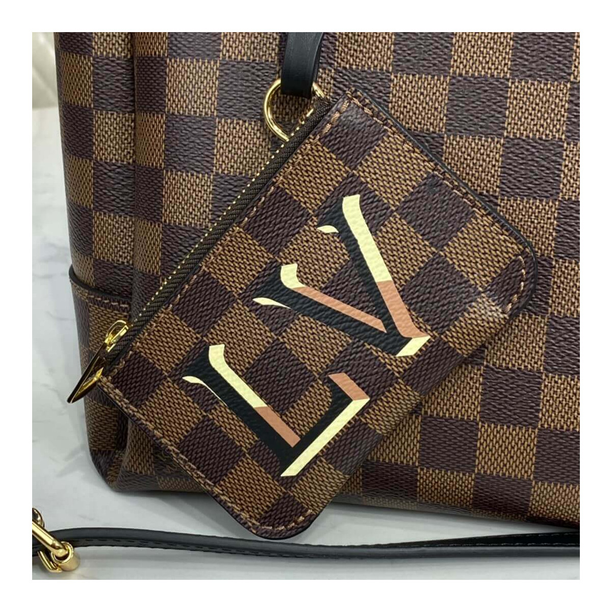 Louis Vuitton Damier Belmont PM N60297 N60348