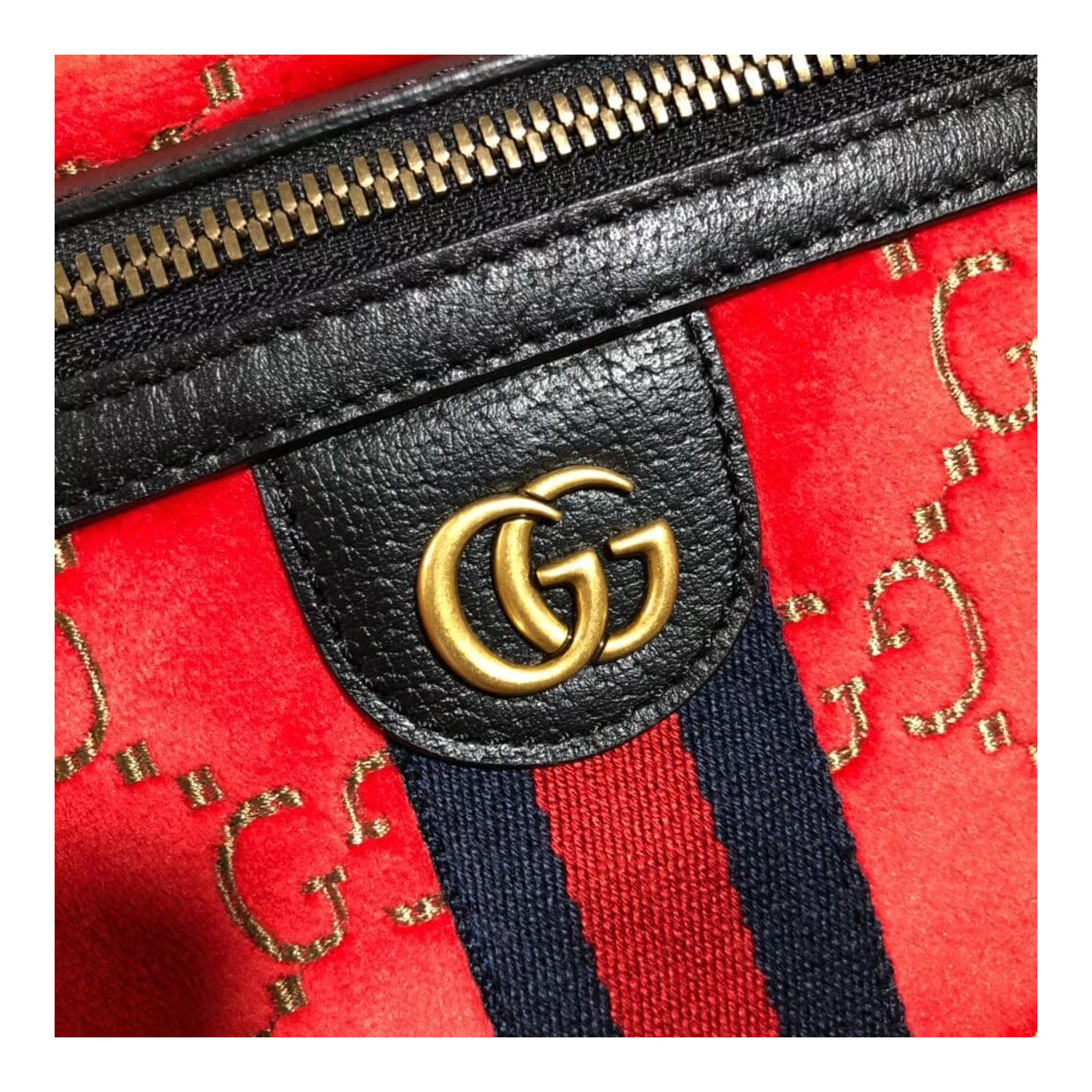 Gucci GG Velvet Belt Bag 574968