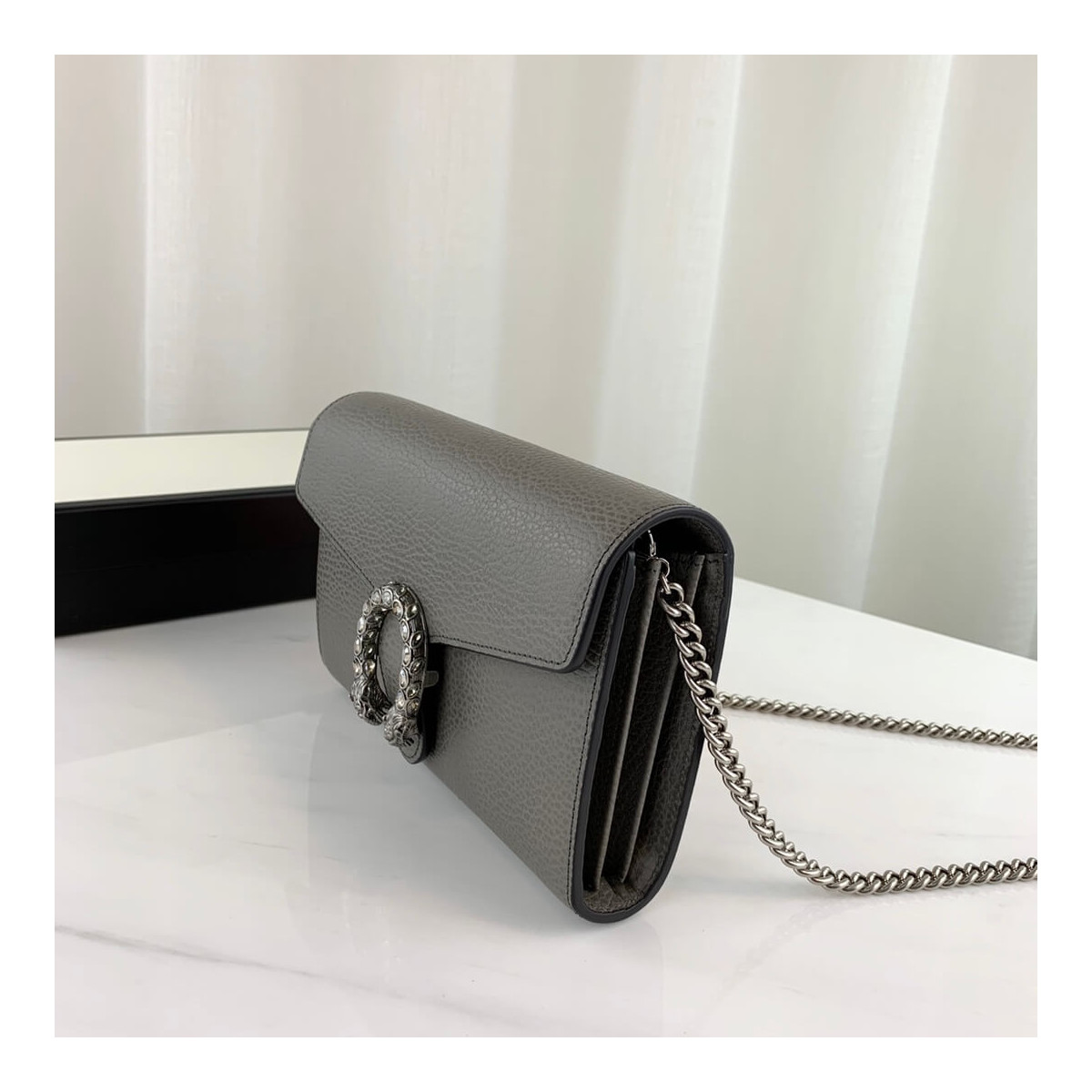 Gucci Dionysus Leather Mini Chain Bag 401231