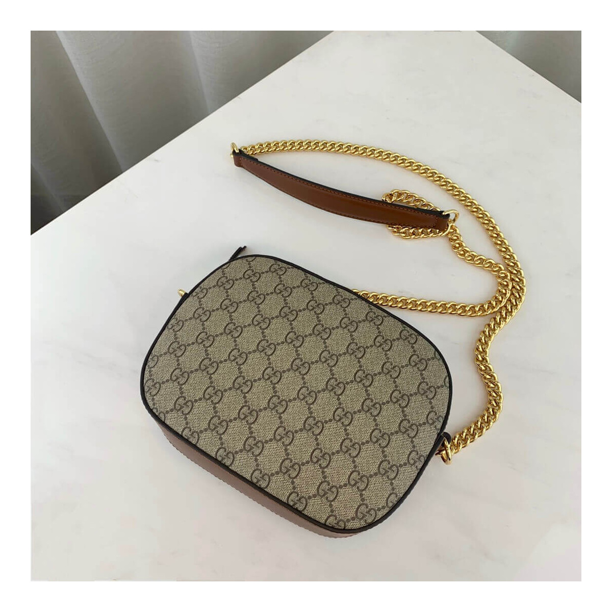 Gucci GG Supreme Mini Chain Bag 409535