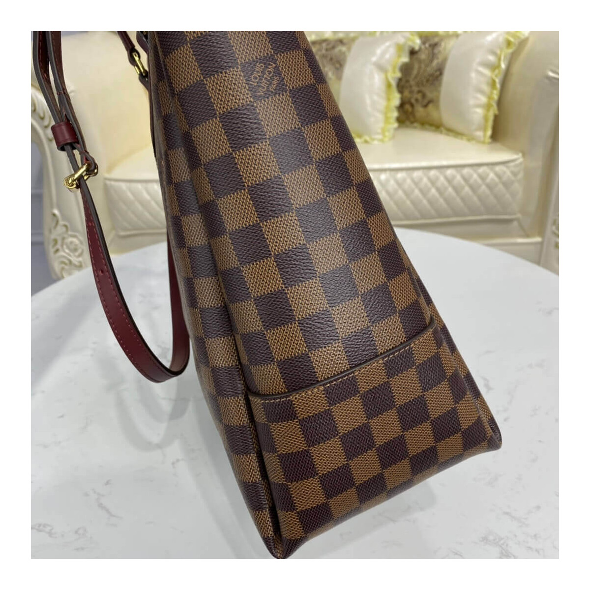 Louis Vuitton Damier Belmont MM N60293 N60294