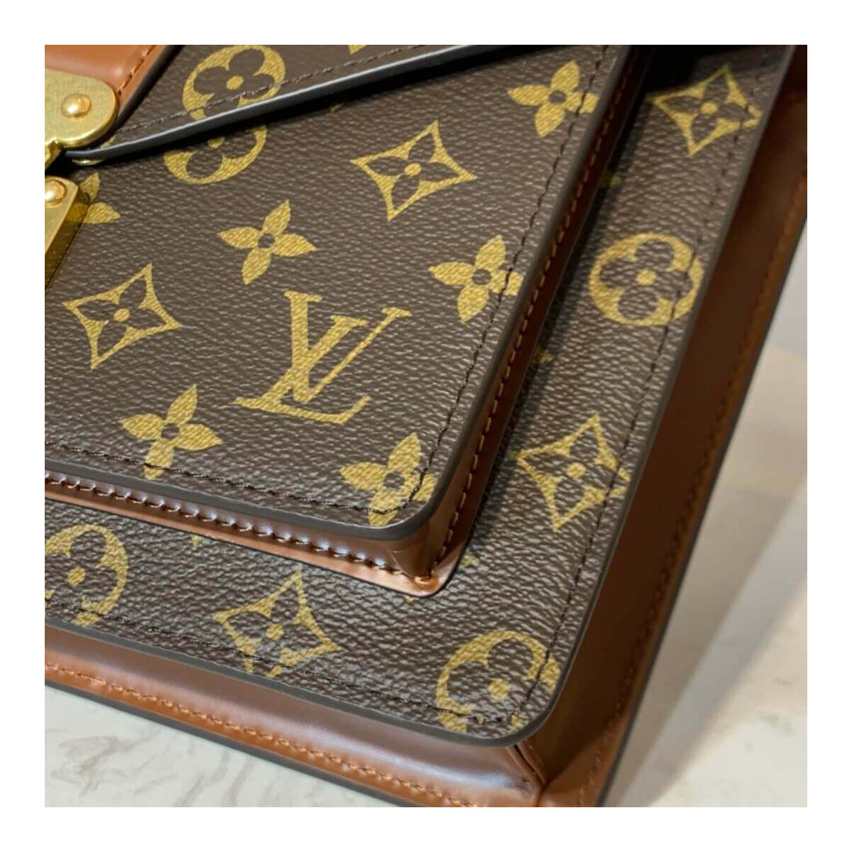 Louis Vuitton Monceau 26 Handbag Bag M51187