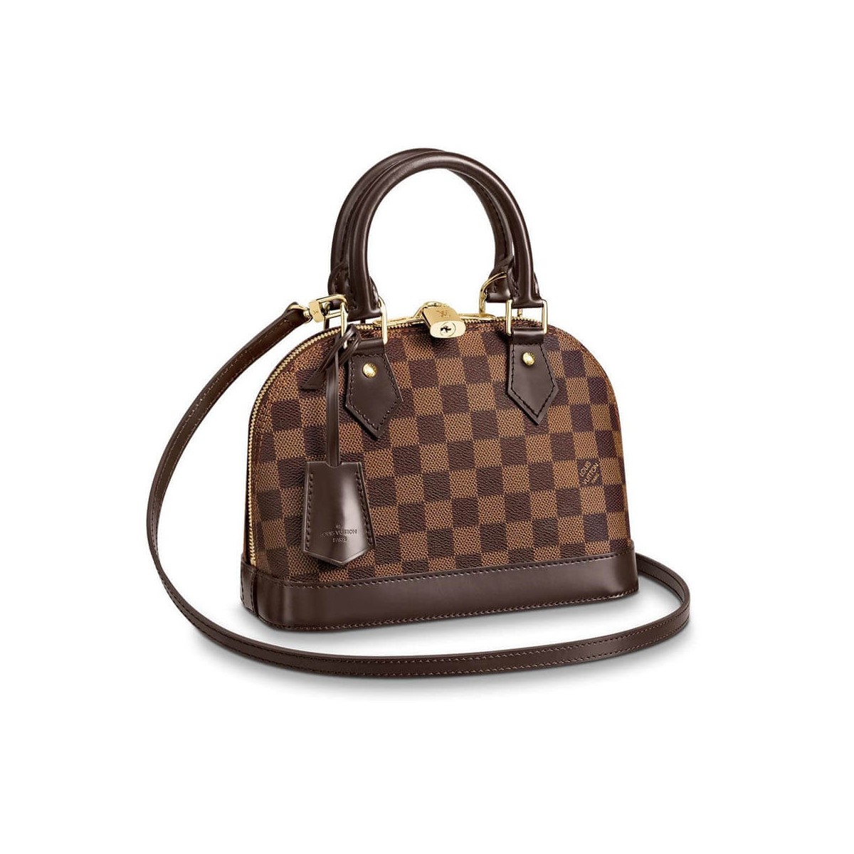 Louis Vuitton Damier Ebene Canvas Alma BB N41221