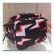 Prada Lightning Print Nylon Shoulder Bag 1BH038