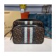 Burberry Medium Monogram Stripe E-canvas Camera Bag 80193761