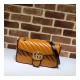 Gucci GG Marmont Small Shoulder Bag 443497 Cognac