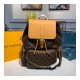 Louis Vuitton Monogram Coated Canvas Backpack Trio M44658