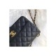 Chanel Caviar Calfskin 20cm Classic Flap Bag 1116 Black